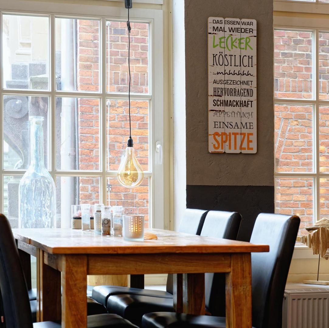 Restaurant Haus Hamburg Hotel Лер Екстериор снимка