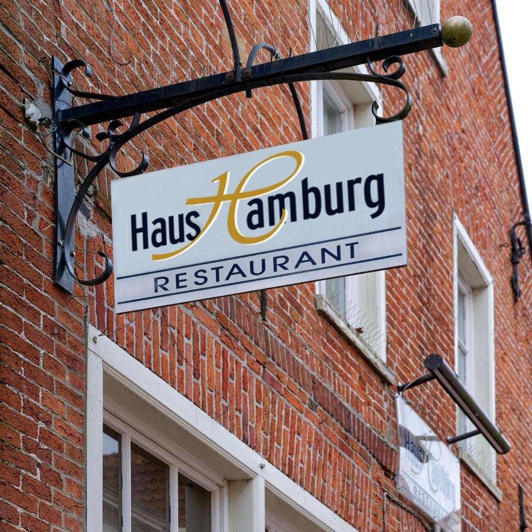 Restaurant Haus Hamburg Hotel Лер Екстериор снимка